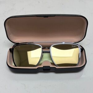 QUAY Square Aviator Sunglasses